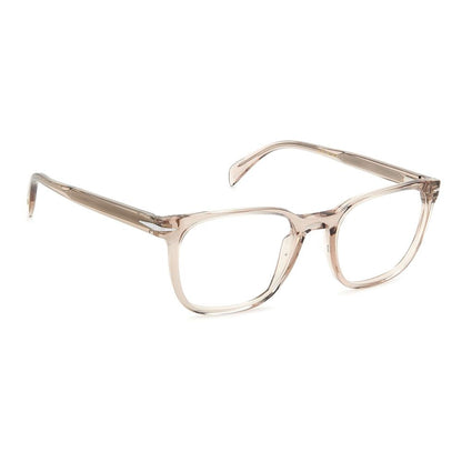 Eyeglasses Frames by David Beckham for men in and gold showcases a refined silhouette, detailed with a gold coloured frame finish and a sophisticated full-frame frame design.