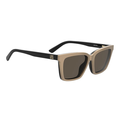 Love Moschino Women's Butterfly Full-Rim Acetate Eyeglasses Frames - Black