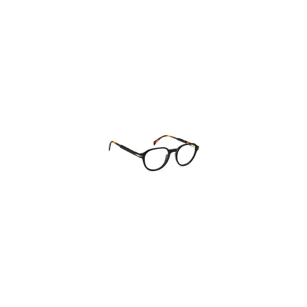 Eyeglasses Frames by David Beckham for men in acetate and black showcases an refined full-frame frame design featuring a sophisticated black coloured frame for an refined and refined aesthetic.