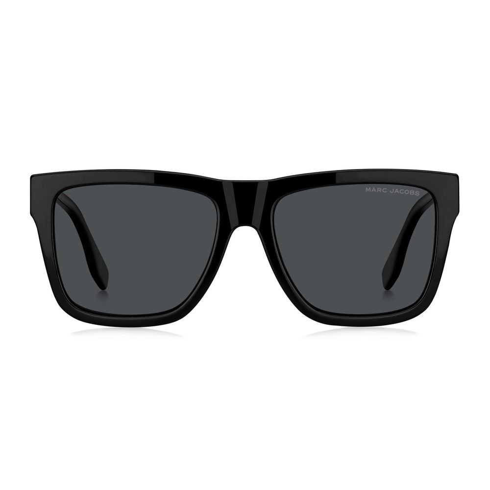 Marc Jacobs Men's Full-Rim Square Acetate Eyeglasses Frames - Black