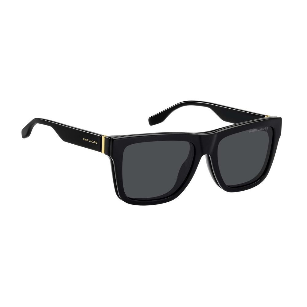 Marc Jacobs Men's Full-Rim Square Acetate Eyeglasses Frames - Black