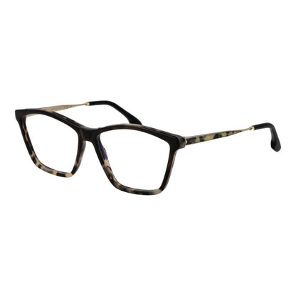 Eyeglasses Frames by Victoria Beckham for women in metal and brown showcases a refined silhouette, detailed with a brown coloured frame finish and a sophisticated full-frame frame design.