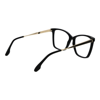 Eyeglasses Frames by Victoria Beckham for women in metal black showcases a refined full-frame frame design with a refined black coloured frame finish for a refined and sophisticated look.