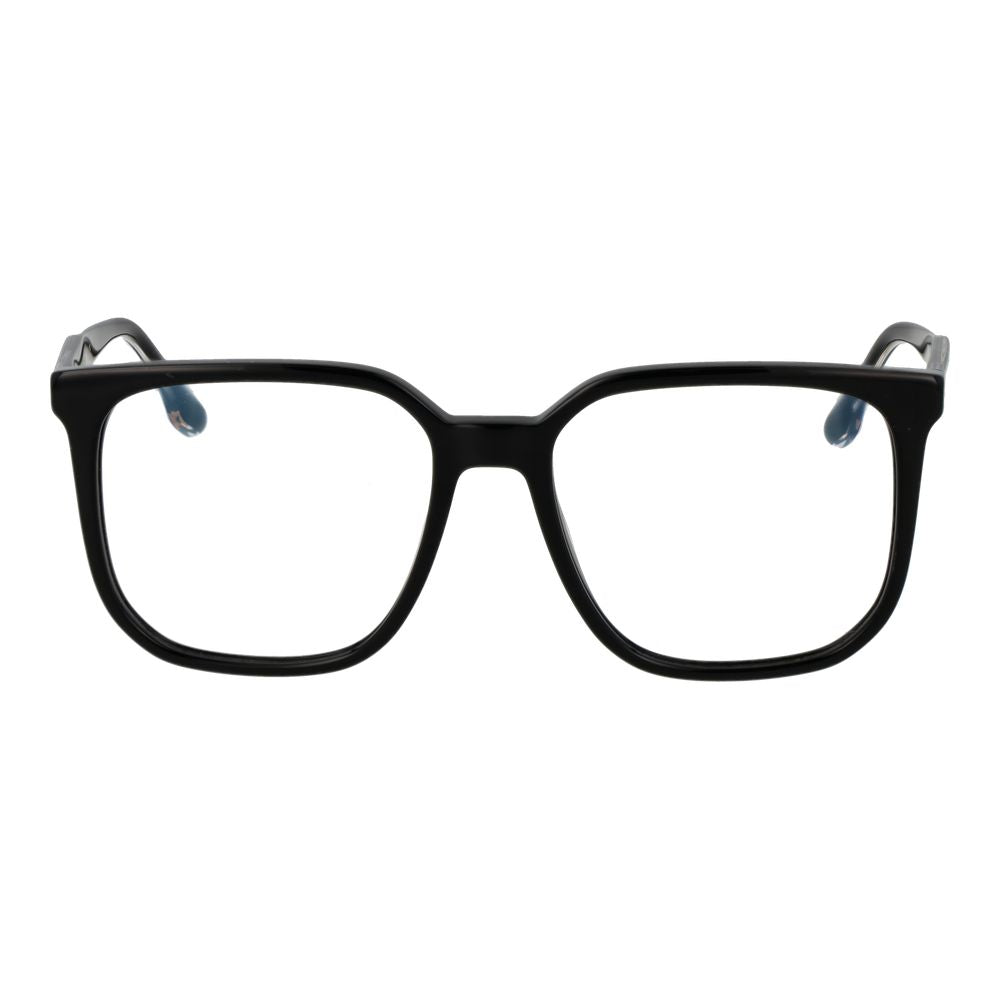 Eyeglasses Frames by Victoria Beckham for women in acetate black features a refined silhouette, showcasing a refined black coloured frame and full-frame frame design for a sophisticated, premium look.