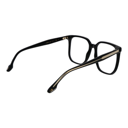 Eyeglasses Frames by Victoria Beckham for women in acetate black showcases a refined full-frame frame design with a refined black coloured frame finish for a refined and sophisticated look.