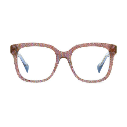 Eyeglasses Frames by Missoni for women in plastic multicolor showcases a refined full-frame frame design with a refined multicolor coloured frame finish for a refined and sophisticated look.