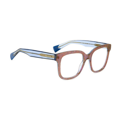 Eyeglasses Frames by Missoni for women in plastic and multicolor showcases a refined silhouette, detailed with a multicolor coloured frame finish and a sophisticated full-frame frame design.