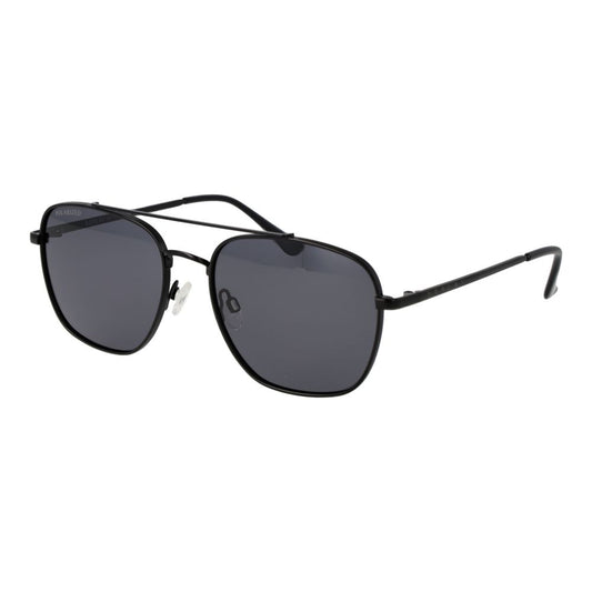 Sunglasses by Replay for men in black features an ethereal aviator full-rim frame design with black coloured frame frames and non-polarized category-3-dark-tint lens for a ethereal finish.