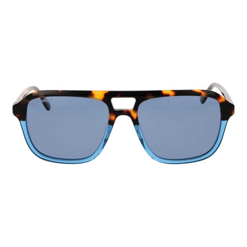 Sunglasses by Replay for men in acetate multicolor features an ethereal aviator full-rim frame design with multicolor coloured frame frames and non-polarized category-2-medium-tint lens for a ethereal finish.