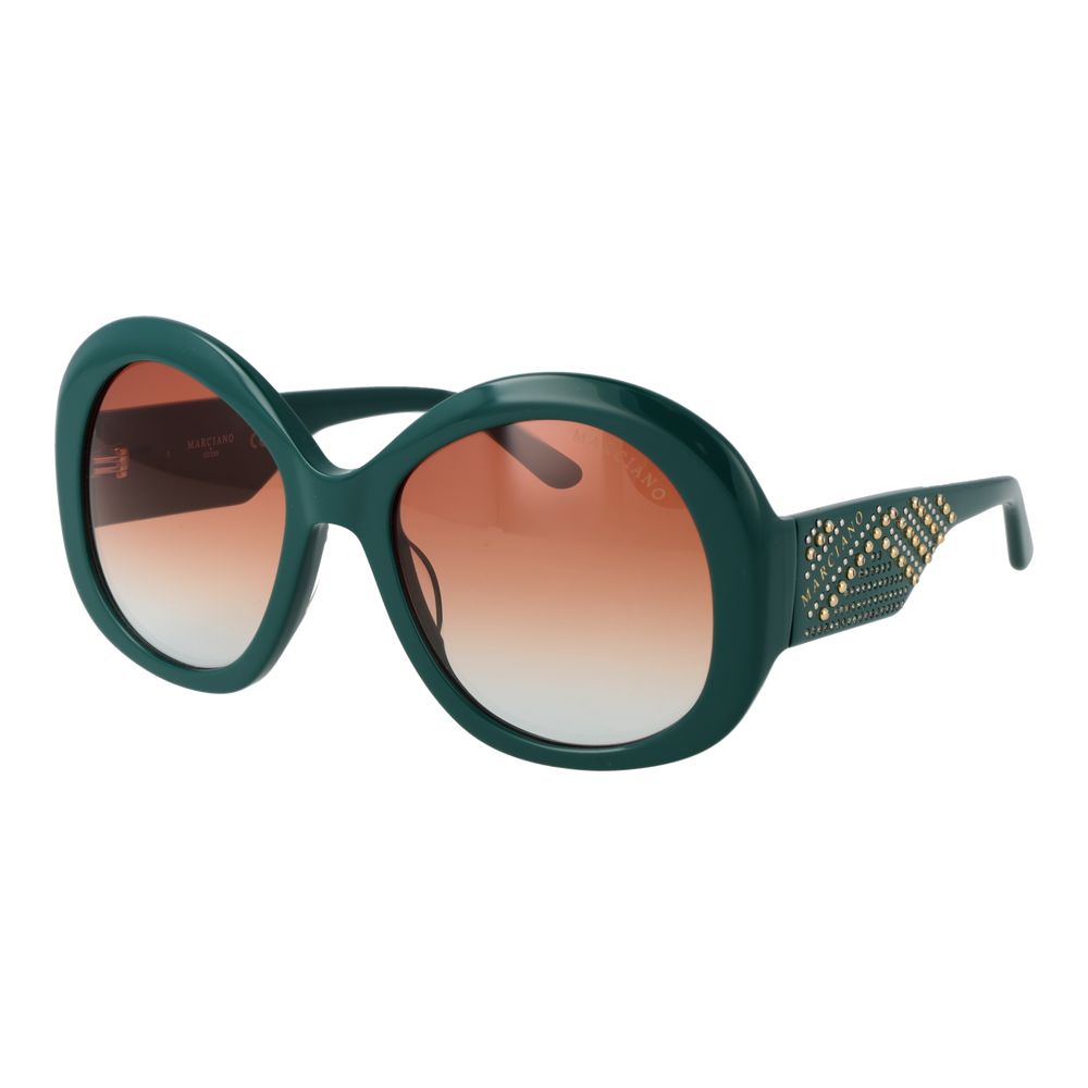 Marciano by Guess Butterfly Gradient Medium-Tint Acetate Sunglasses - Turquoise