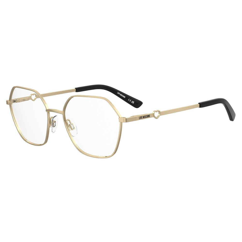 Love Moschino Women's Full-Rim Metal Eyeglasses Frames - Gold