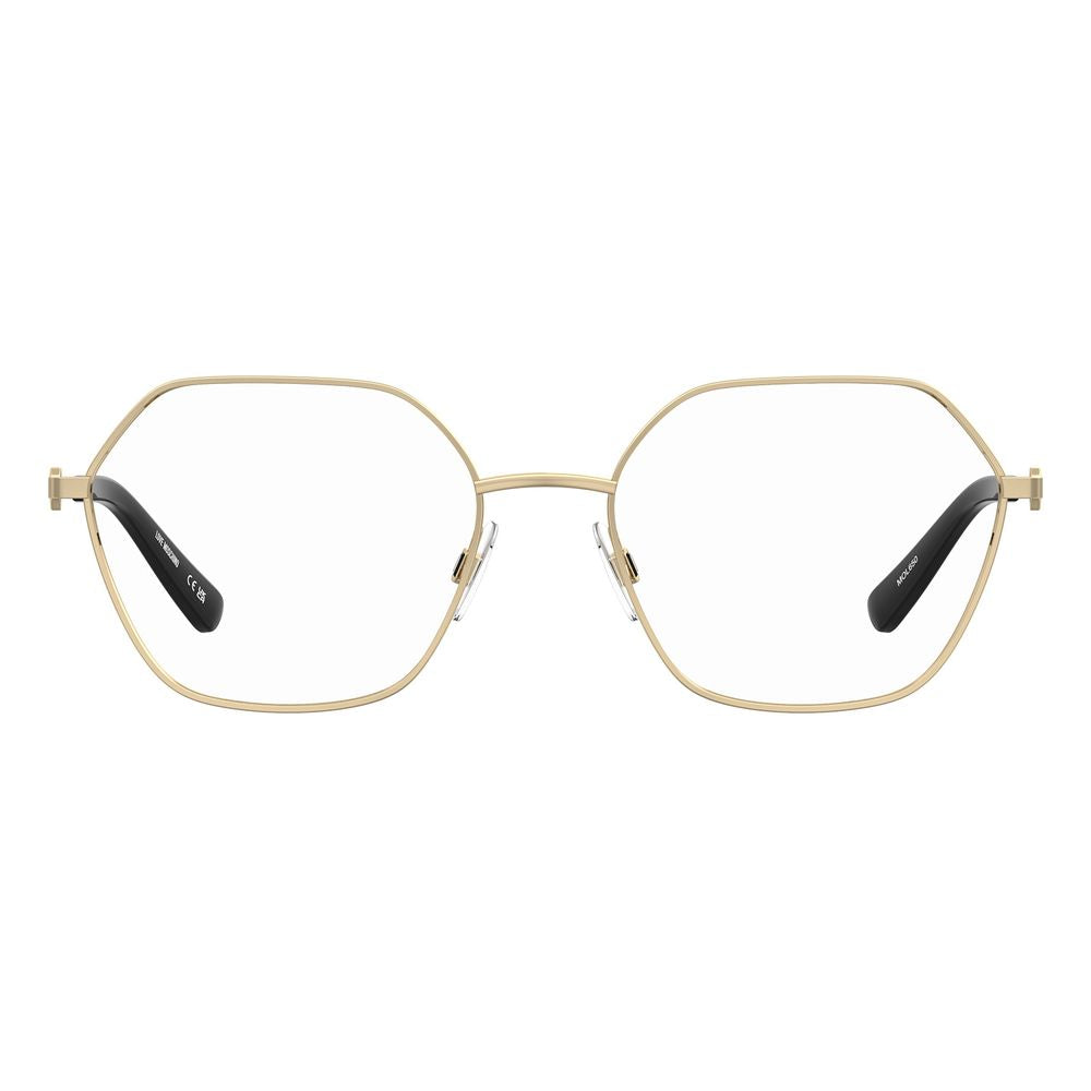 Love Moschino Women's Full-Rim Metal Eyeglasses Frames - Gold