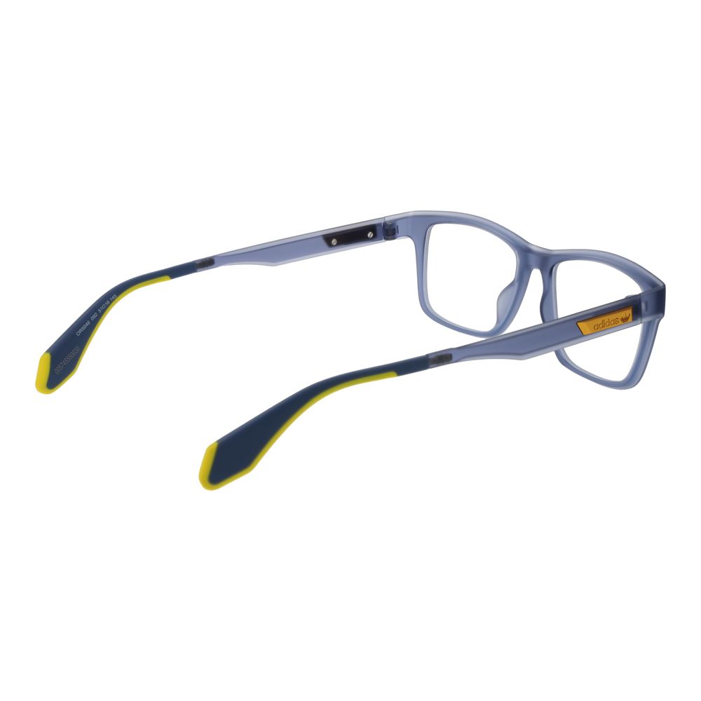 Eyeglasses Frames by Adidas for men in plastic blue features a refined silhouette, showcasing a refined blue coloured frame and full-frame frame design for a sophisticated, premium look.