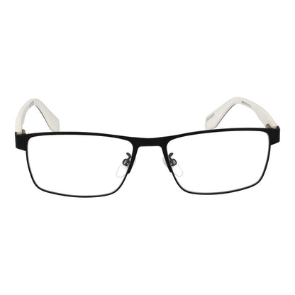 Eyeglasses Frames by Adidas for men in metal black features a refined silhouette, showcasing a refined black coloured frame and full-frame frame design for a sophisticated, premium look.