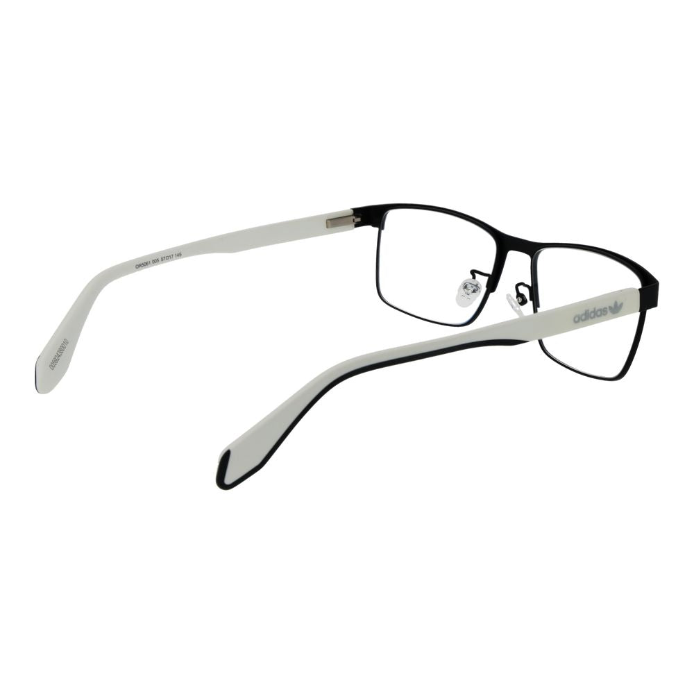 Eyeglasses Frames by Adidas for men in metal black features an refined silhouette, showcasing a sophisticated black coloured frame and refined full-frame frame design for a refined look.