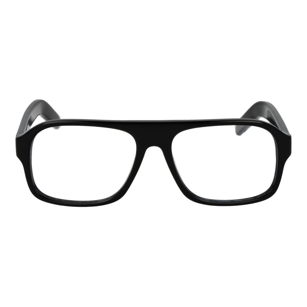 Eyeglasses Frames by Adidas for men in plastic black features a refined silhouette, showcasing a refined black coloured frame and full-frame frame design for a sophisticated, premium look.
