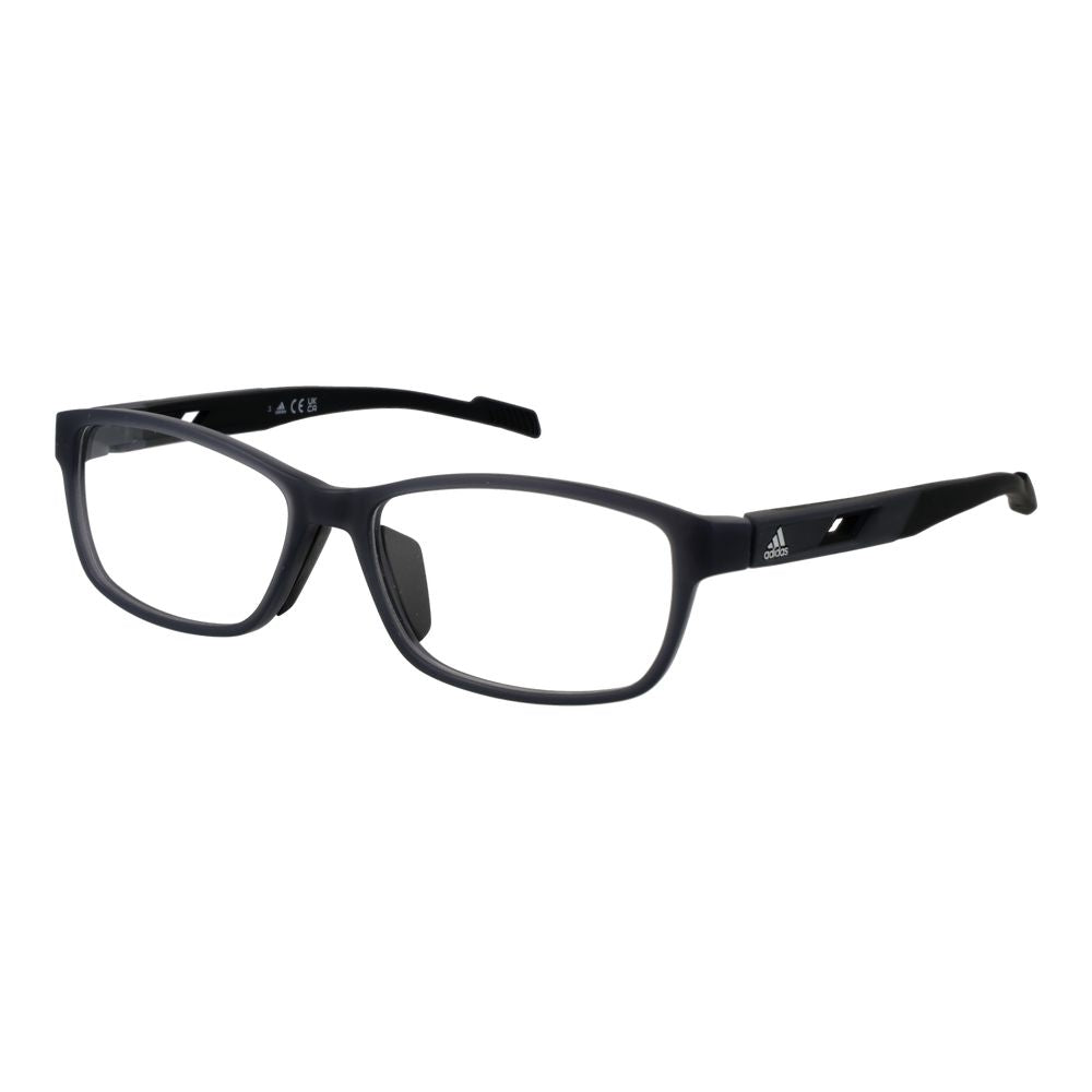 Eyeglasses Frames by Adidas for men in plastic and gray showcases a refined silhouette, detailed with a gray coloured frame finish and a sophisticated full-frame frame design.