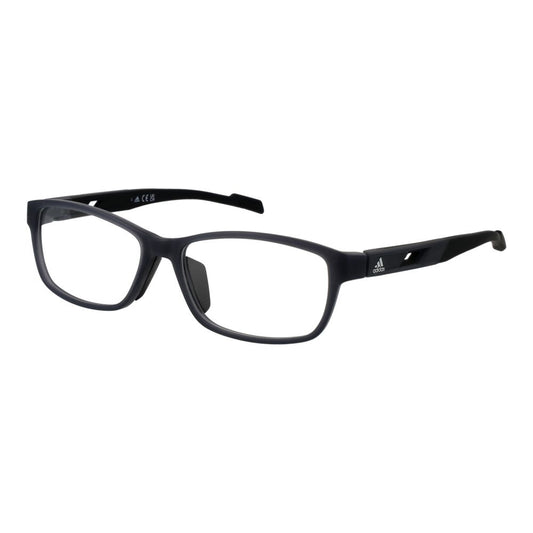 Eyeglasses Frames by Adidas for men in plastic and gray showcases a refined silhouette, detailed with a gray coloured frame finish and a sophisticated full-frame frame design.