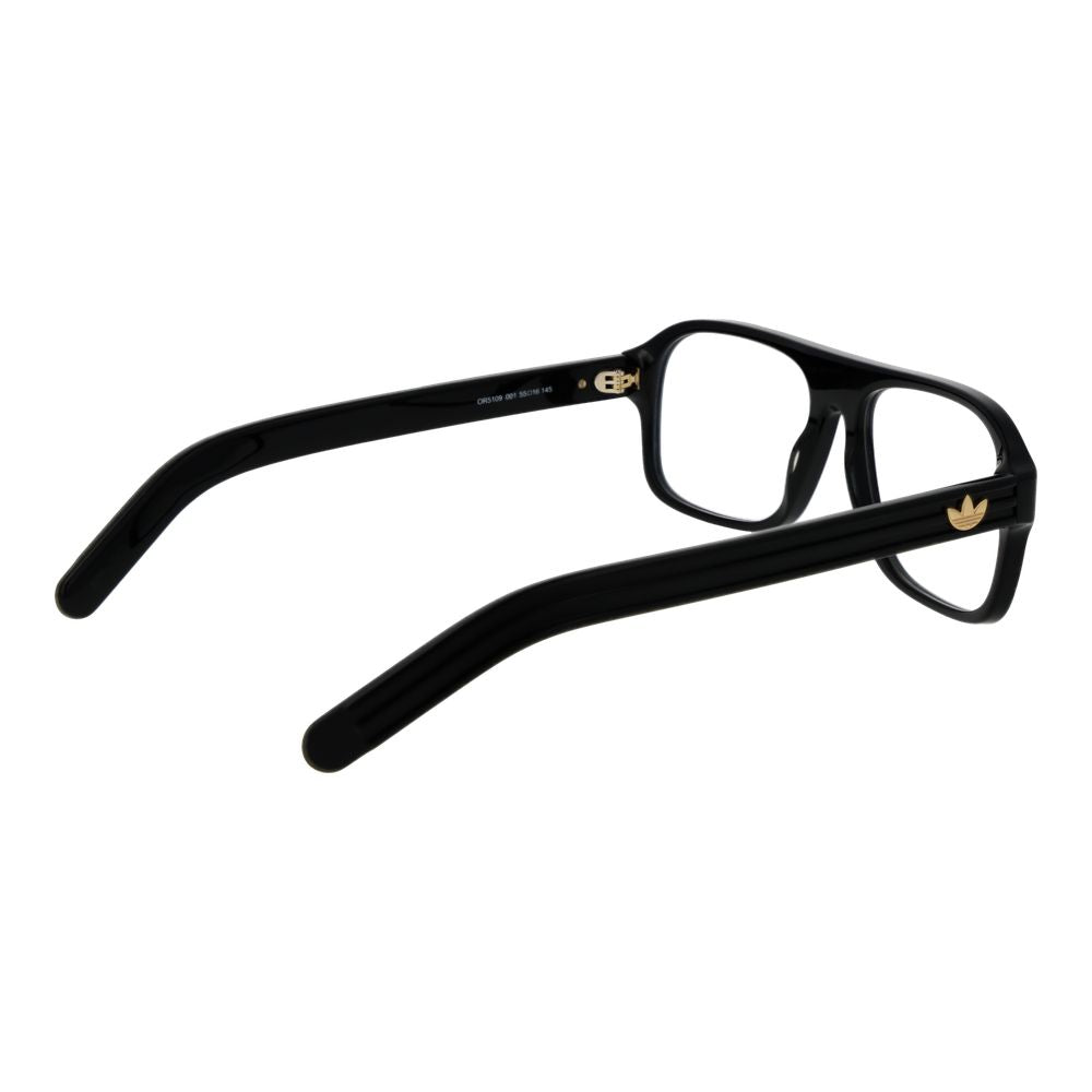 Eyeglasses Frames by Adidas for men in plastic black showcases a refined full-frame frame design with a refined black coloured frame finish for a refined and sophisticated look.