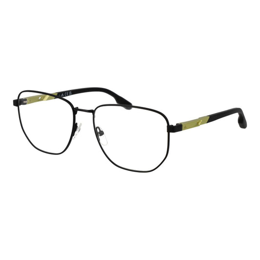 Eyeglasses Frames by Adidas for men in metal and black showcases a refined silhouette, detailed with a black coloured frame finish and a sophisticated full-frame frame design.