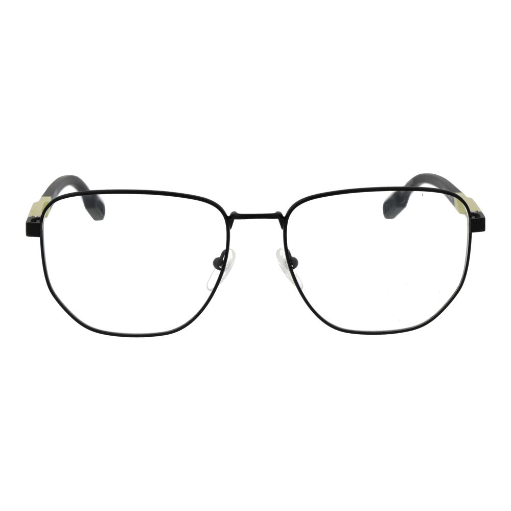 Eyeglasses Frames by Adidas for men in metal black showcases a refined full-frame frame design with a refined black coloured frame finish for a refined and sophisticated look.