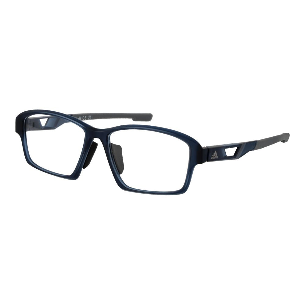 Eyeglasses Frames by Adidas for men in plastic blue features a refined silhouette, showcasing a refined blue coloured frame and full-frame frame design for a sophisticated, premium look.