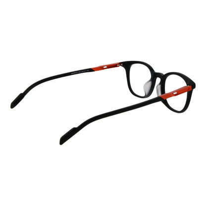 Eyeglasses Frames by Adidas for unisex in plastic and black showcases a refined silhouette, detailed with a black coloured frame finish and a sophisticated full-frame frame design.