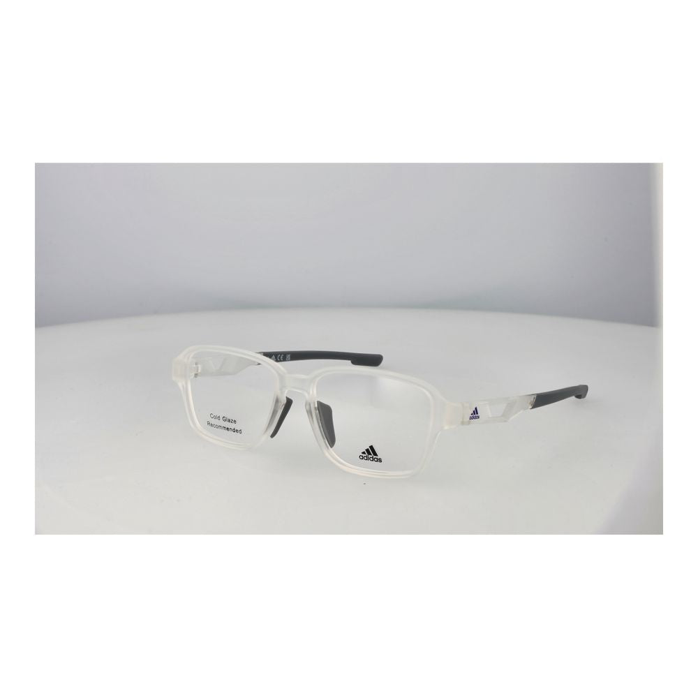Eyeglasses Frames by Adidas for men in acetate transparent showcases a refined full-frame frame design with a refined transparent coloured frame finish for a refined and sophisticated look.
