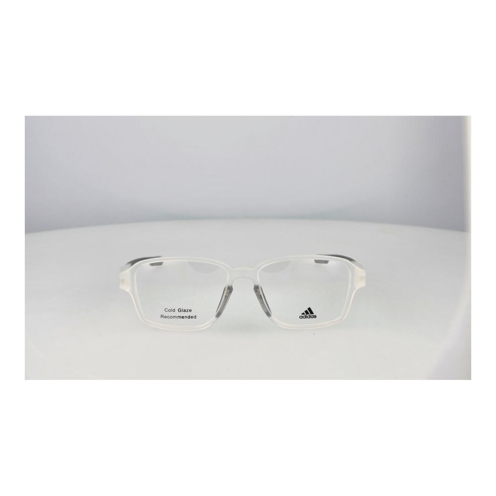 Eyeglasses Frames by Adidas for men in acetate and transparent showcases a refined silhouette, detailed with a transparent coloured frame finish and a sophisticated full-frame frame design.