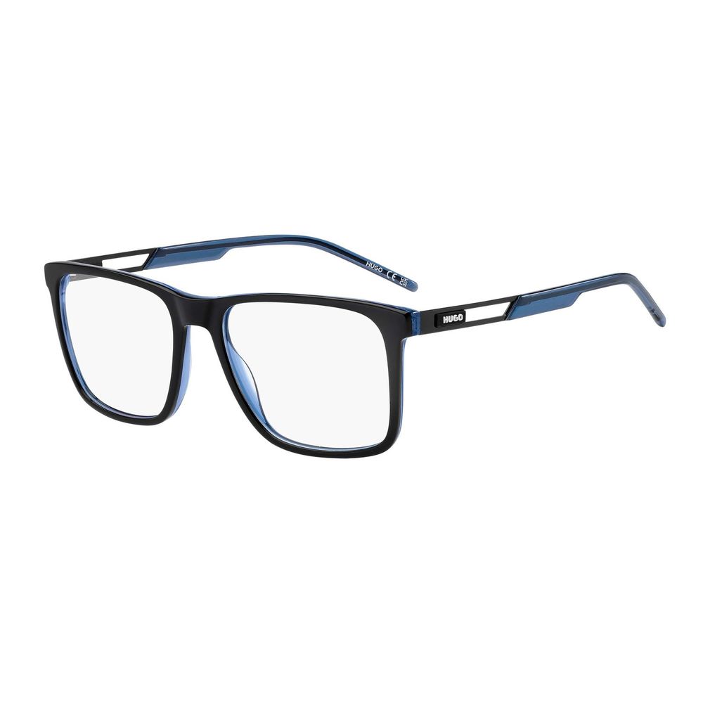 Eyeglasses Frames by Hugo Boss for men in acetate multicolor features a refined silhouette, showcasing a refined multicolor coloured frame and full-frame frame design for a sophisticated, premium look.
