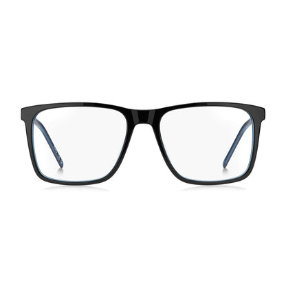 Eyeglasses Frames by Hugo Boss for men in acetate multicolor showcases a refined full-frame frame design with a refined multicolor coloured frame finish for a refined and sophisticated look.