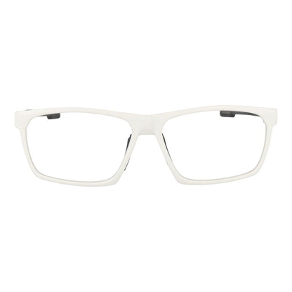 Eyeglasses Frames by Adidas for men in plastic white features an refined silhouette, showcasing a sophisticated white coloured frame and refined full-frame frame design for a refined look.