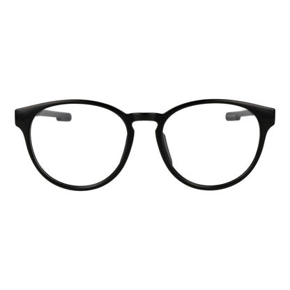 Eyeglasses Frames by Adidas for unisex in plastic black showcases a reflective silhouette, artfully incorporating a sophisticated black coloured frame with a distinct full-frame frame design.