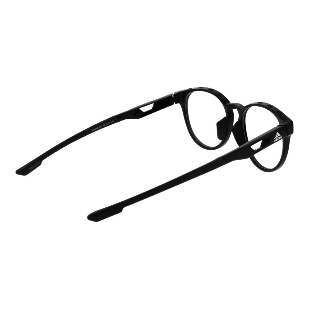 Eyeglasses Frames by Adidas for unisex in plastic black showcases a refined full-frame frame design with a refined black coloured frame finish for a refined and sophisticated look.
