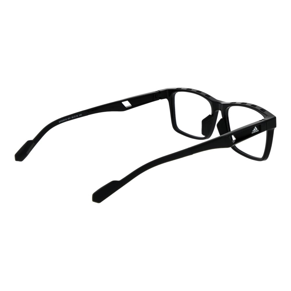 Eyeglasses Frames by Adidas for men in plastic and black showcases an refined full-frame frame design featuring a sophisticated black coloured frame for an refined and refined aesthetic.