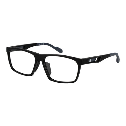 Eyeglasses Frames by Adidas for men in plastic black features a refined silhouette, showcasing a refined black coloured frame and full-frame frame design for a sophisticated, premium look.
