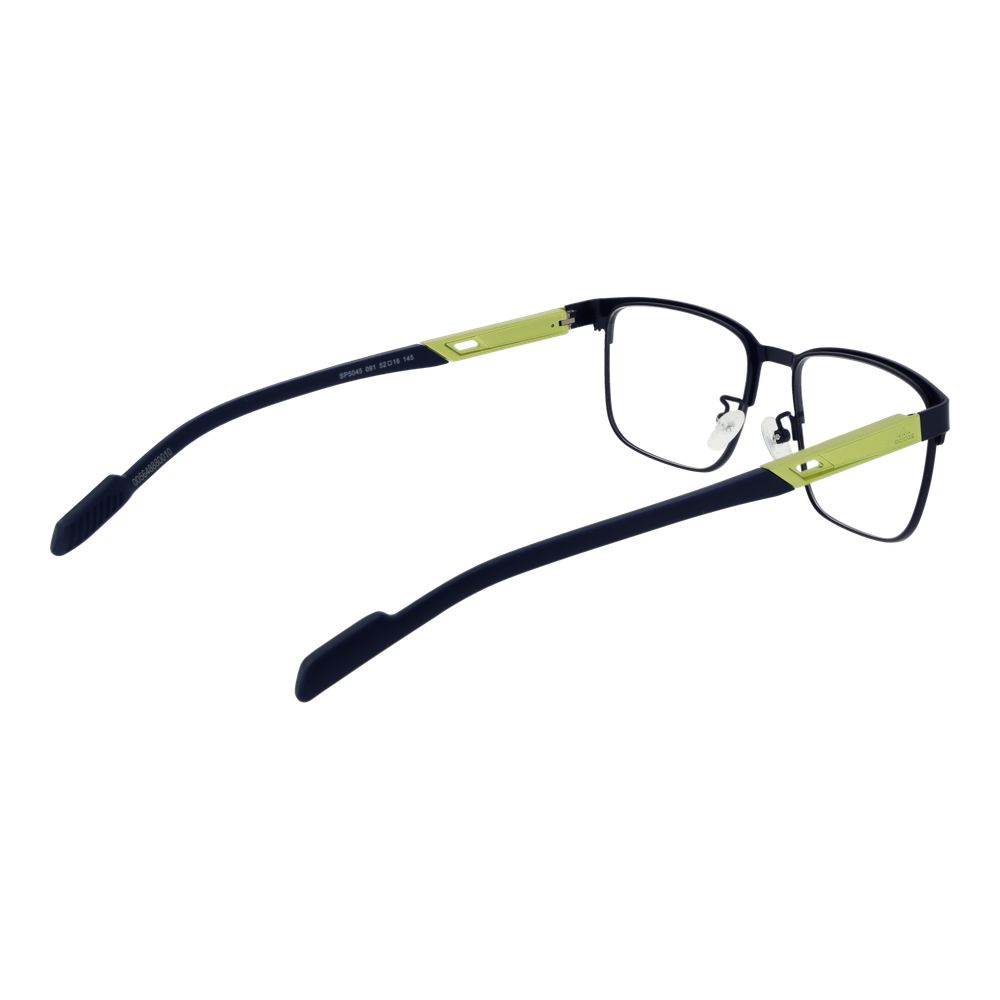 Eyeglasses Frames by Adidas for men in metal and blue showcases a refined silhouette, detailed with a blue coloured frame finish and a sophisticated full-frame frame design.