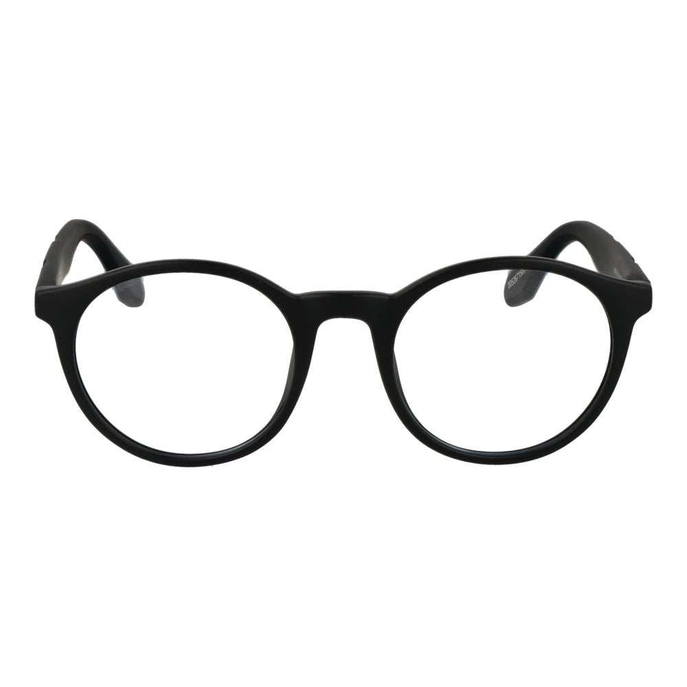 Adidas Unisex Full-Rim Round Plastic Eyeglasses Frames - Black
