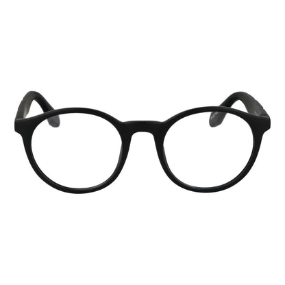 Adidas Unisex Full-Rim Round Plastic Eyeglasses Frames - Black