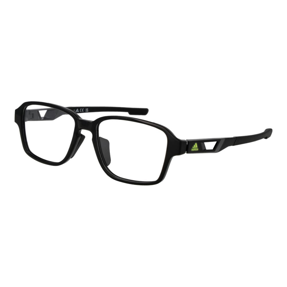 Eyeglasses Frames by Adidas for men in plastic black showcases a refined full-frame frame design with a refined black coloured frame finish for a refined and sophisticated look.