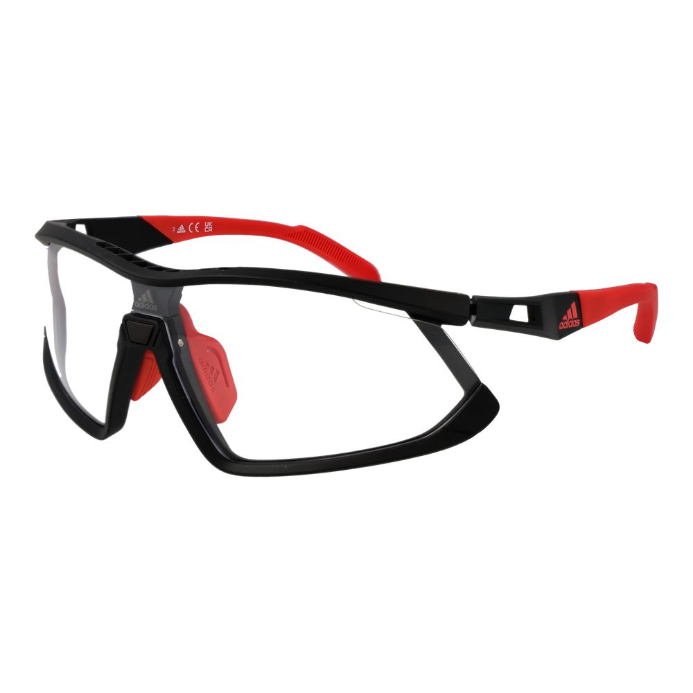 Sunglasses by Adidas for unisex in and black presents a sumptuous silhouette, featuring black coloured frame and half-rim sport frame design with mirrored category-3-dark-tint lens for a sumptuous look.