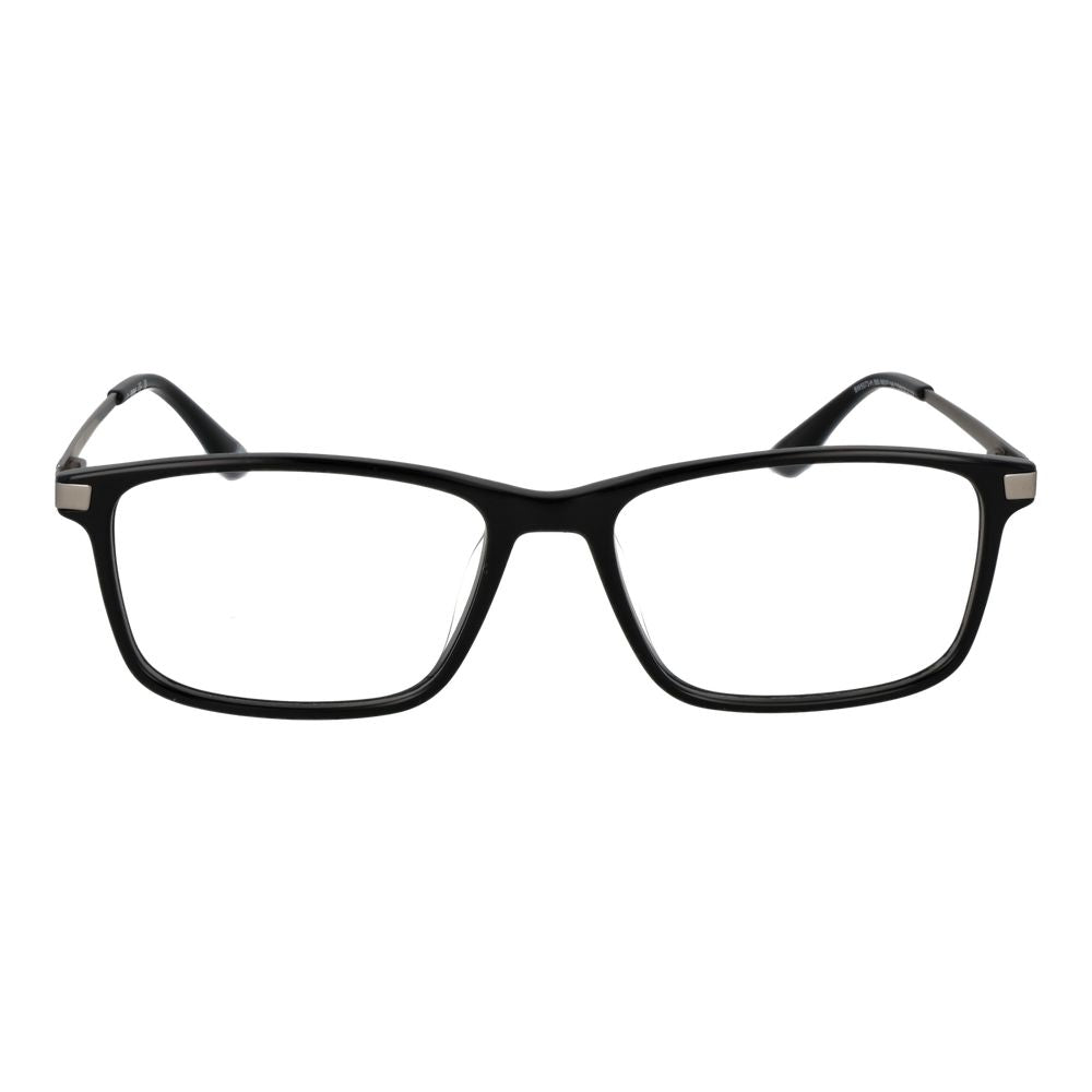 Eyeglasses Frames by BMW for men in metal black features a refined silhouette, showcasing a refined black coloured frame and full-frame frame design for a sophisticated, premium look.