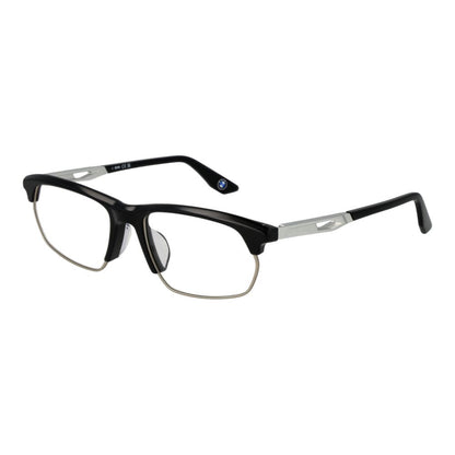 Eyeglasses Frames by BMW for men in metal and black showcases an refined full-frame frame design featuring a sophisticated black coloured frame for an refined and refined aesthetic.