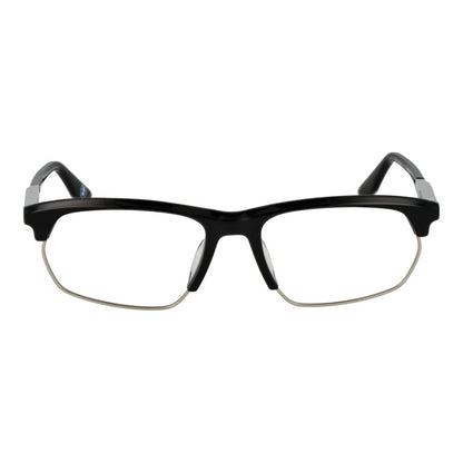 Eyeglasses Frames by BMW for men in metal black features an refined silhouette, showcasing a sophisticated black coloured frame and refined full-frame frame design for a refined look.