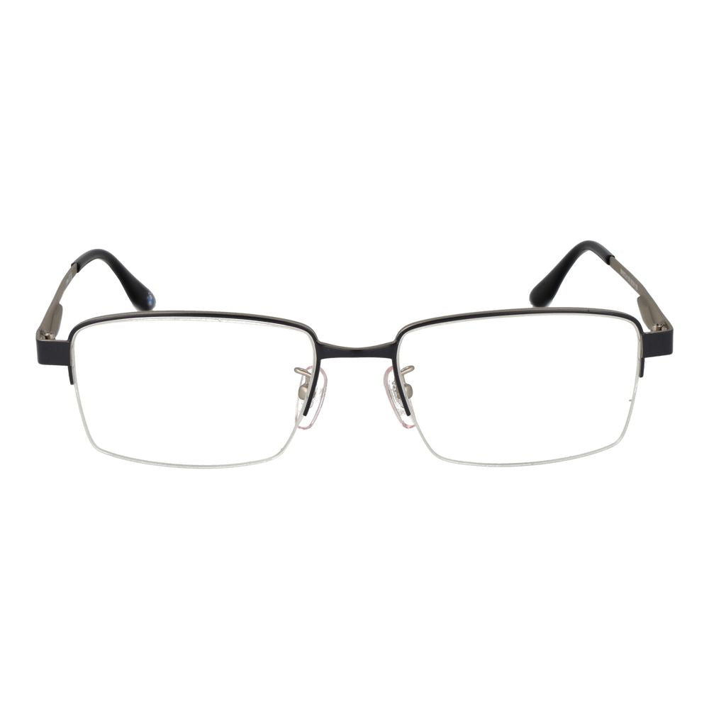 Eyeglasses Frames by BMW for men in metal black showcases a refined half-frame frame design with a refined black coloured frame finish for a refined and sophisticated look.