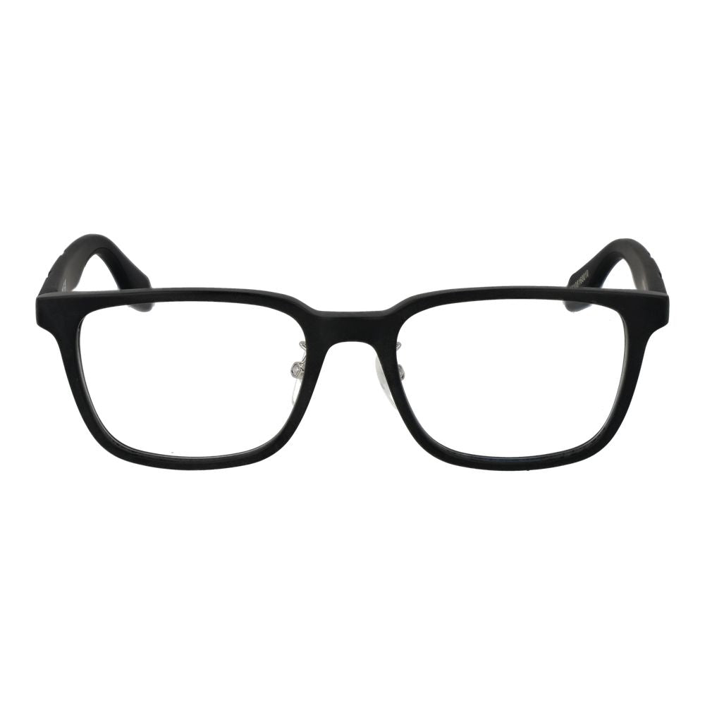 Eyeglasses Frames by Adidas for men in plastic and black showcases an refined full-frame frame design featuring a sophisticated black coloured frame for an refined and refined aesthetic.