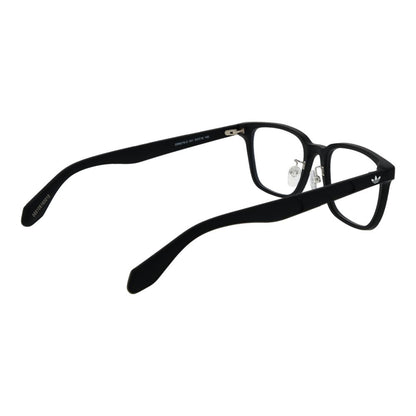 Eyeglasses Frames by Adidas for men in plastic black showcases a reflective silhouette, artfully incorporating a sophisticated black coloured frame with a distinct full-frame frame design.