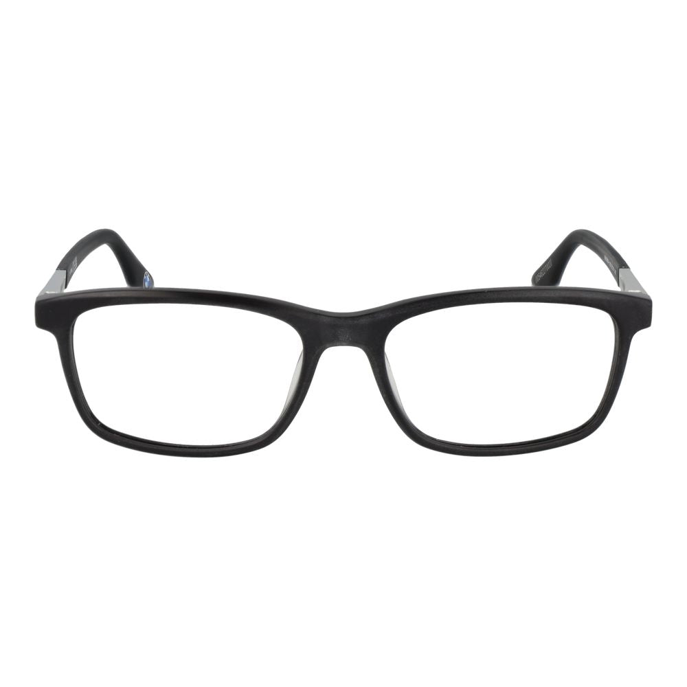 Eyeglasses Frames by BMW for men in plastic and gray showcases a refined silhouette, detailed with a gray coloured frame finish and a sophisticated full-frame frame design.