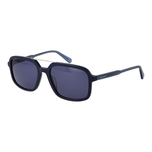 Gant Aviator Non-Polarized Dark-Tint Plastic Sunglasses - Blue