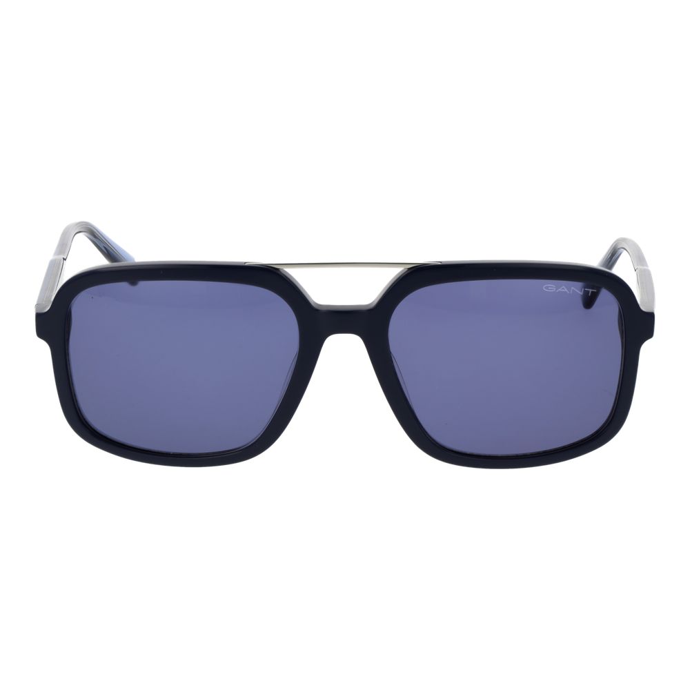 Gant Aviator Non-Polarized Dark-Tint Plastic Sunglasses - Blue